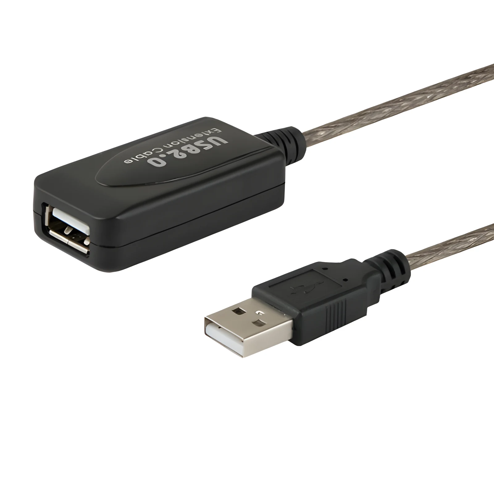 Kabel SAVIO cl-76 USB 2.0, 5m, czarny