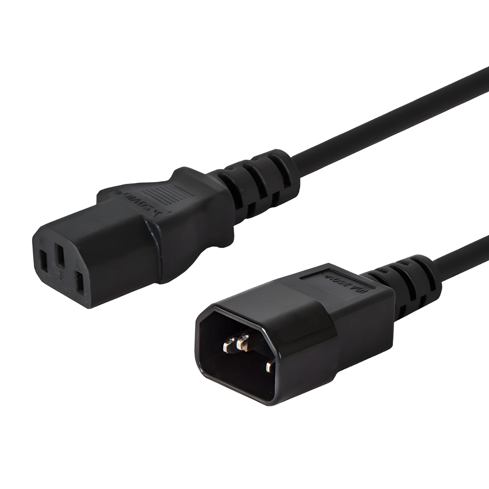 Kabel zasilający SAVIO CL-99, 1,2 m, C14-C13, czarny