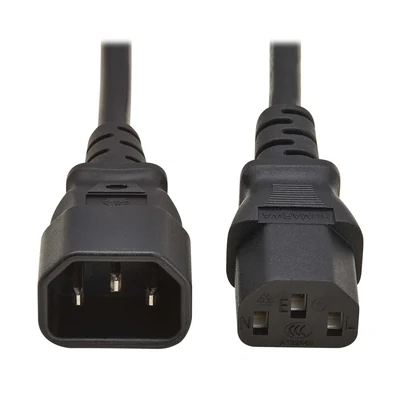 Kabel zasilający TRIPP LITE C13-C14 2m czarny P004-02M-EU