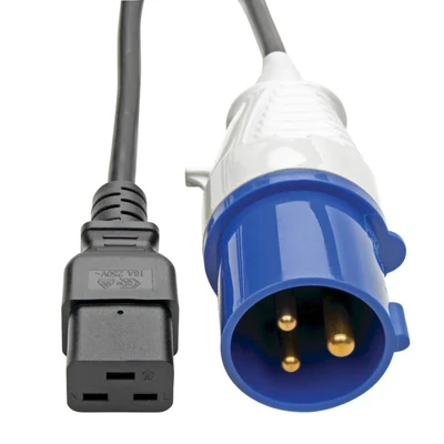 Kabel zasilający TRIPP LITE IEC309-C19 3m czarny P070-010