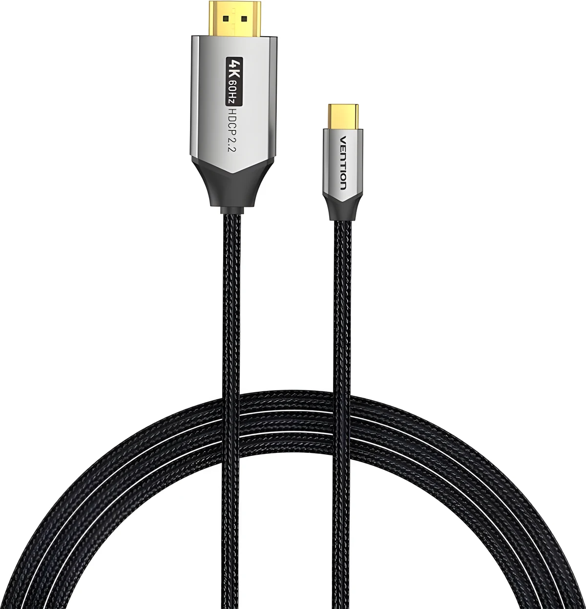 Kabel HDMI USB-C Vention 4K@60Hz, 2m, szary