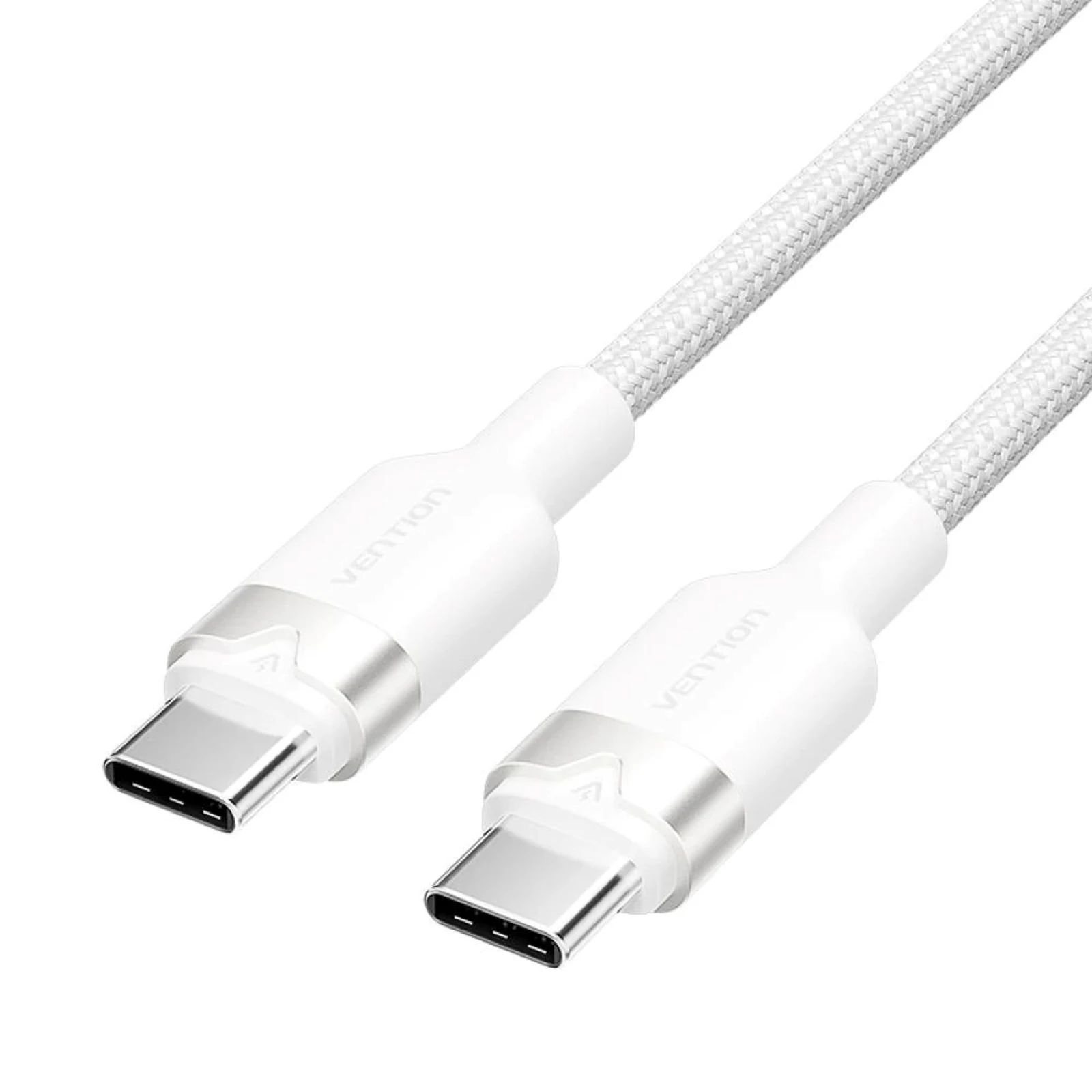 Kabel USB-C do USB-C Vention 3A 60W 2m biały — zdjęcie 1 z 3