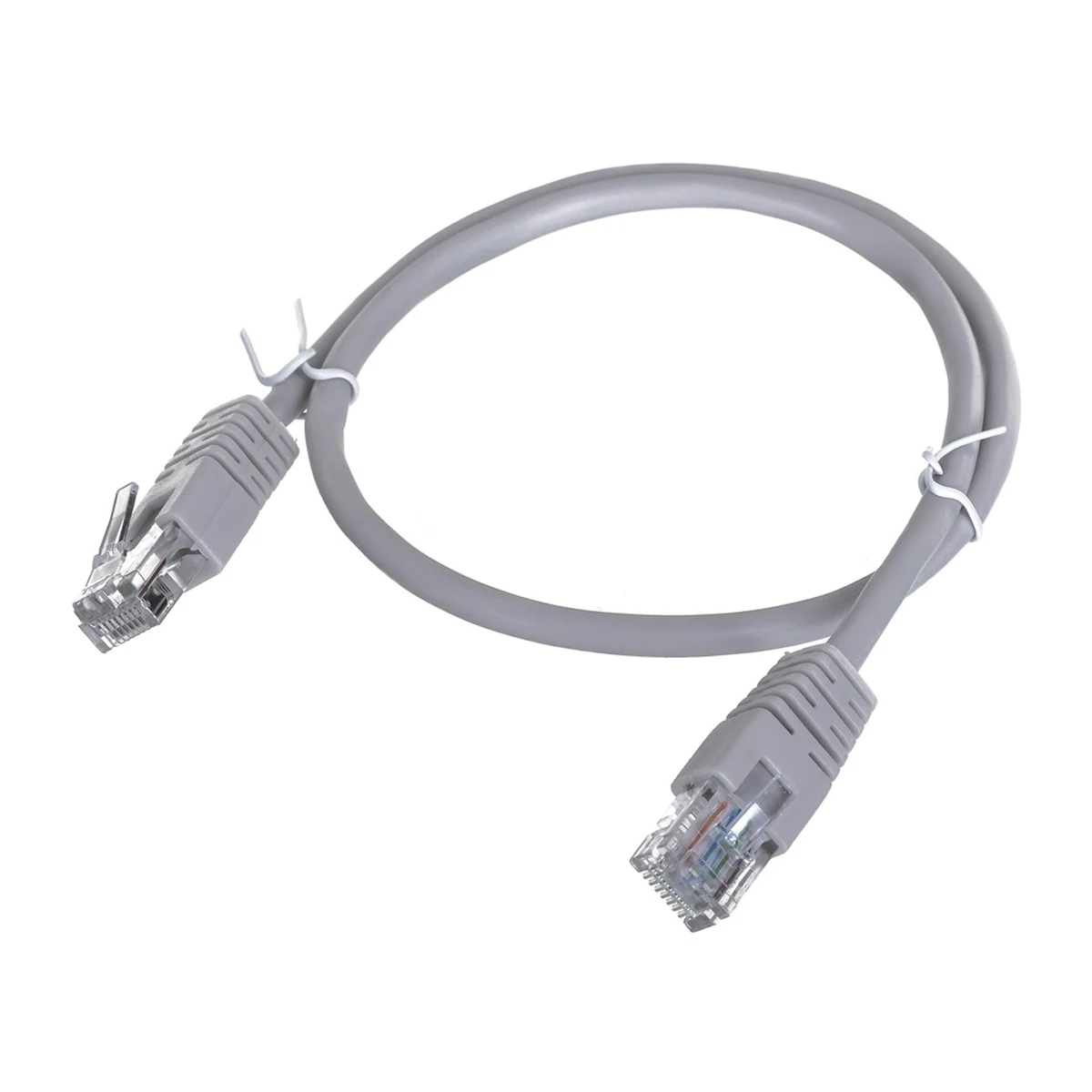 Kabel UTP GEMBIRD PP12-0.5M, szary, 0.5m