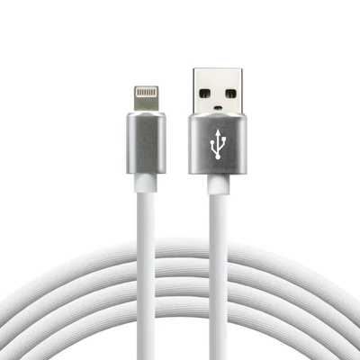 Kabel zasilający everActive CBS-1IW (USB - Lightning, 1m, biały)