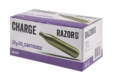 Kapsuły CO2 RazorGun 12g - 50 sztuk
