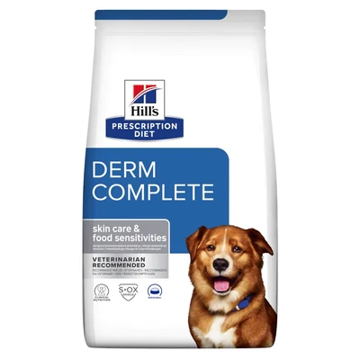 Karma sucha HILL'S PD Canine Derm Complete 12kg