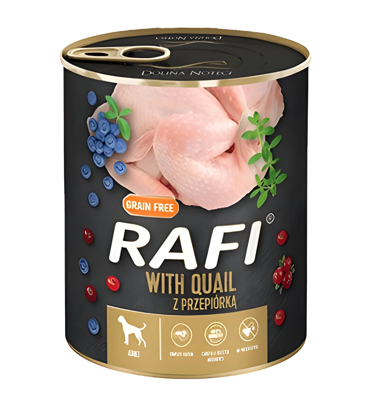 Karma Rafi przepiórka borówka źurawina 800g