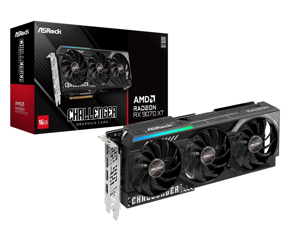Karta graficzna AsRock Challenger RX 9070 XT 16GB