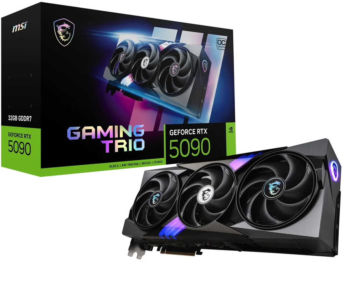 Karta graficzna MSI RTX 5090 Gaming Trio 32GB OC