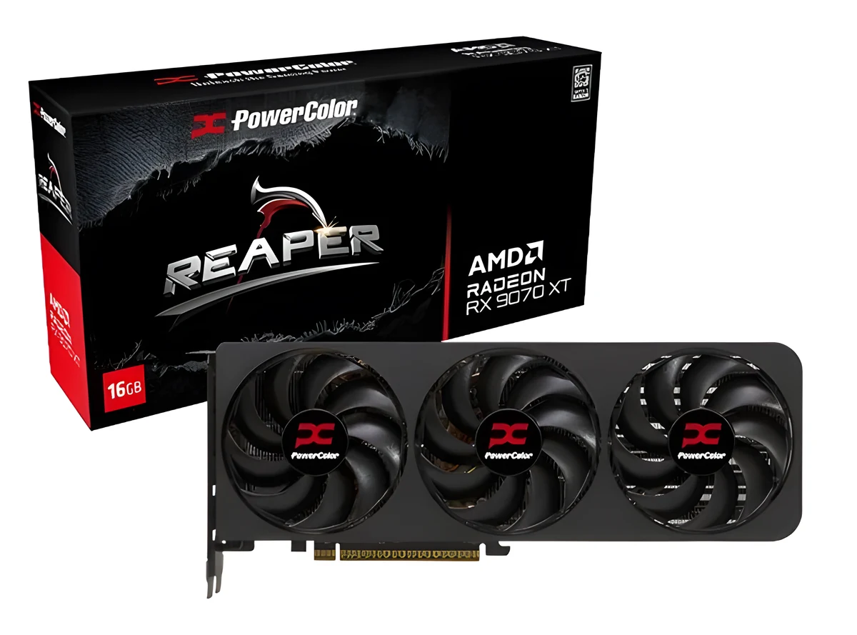Karta graficzna PowerColor Reaper RX 9070 XT 16GB GDDR6
