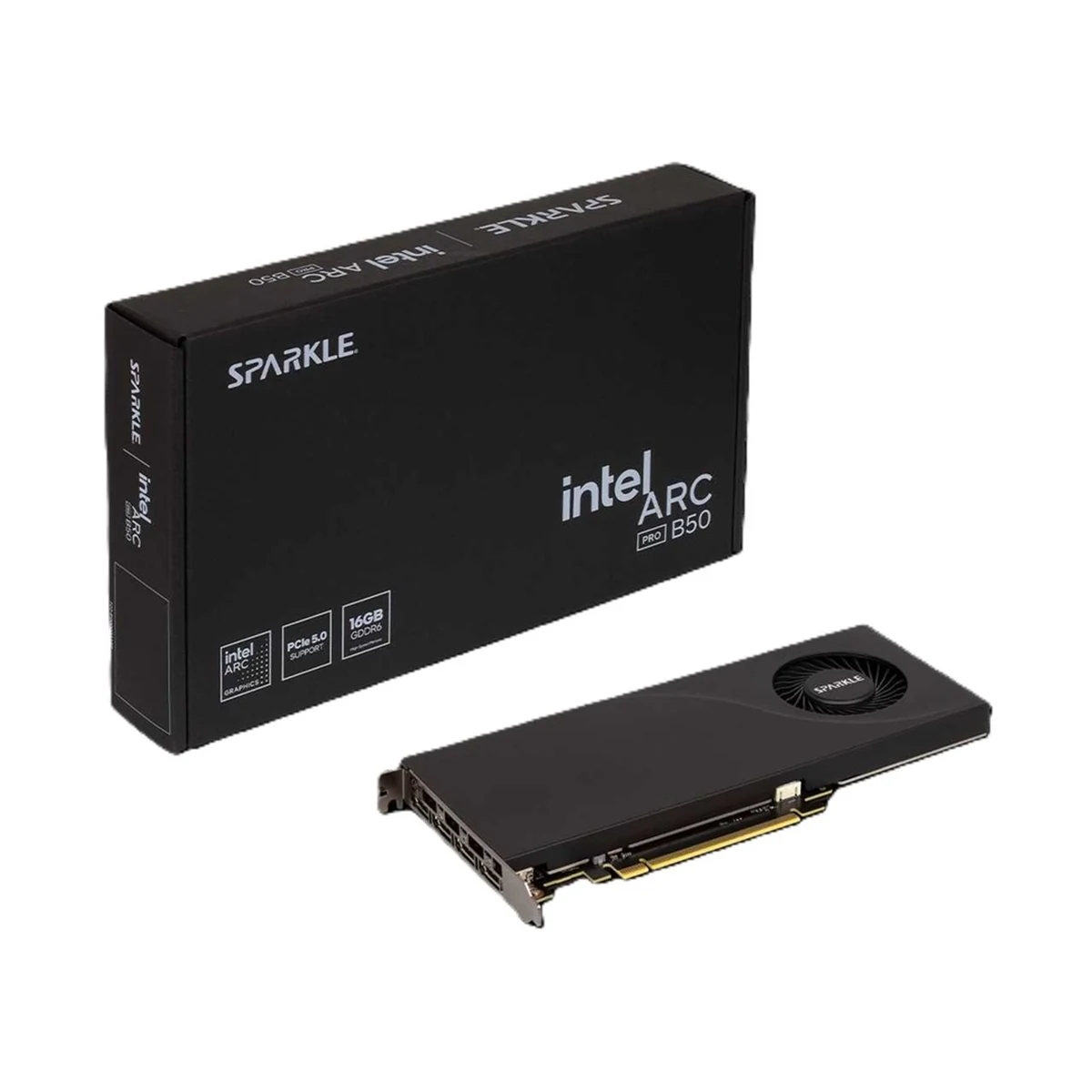 Karta graficzna Intel Arc PRO B50 16GB - wersja z chłodzeniem wentylatorowym
