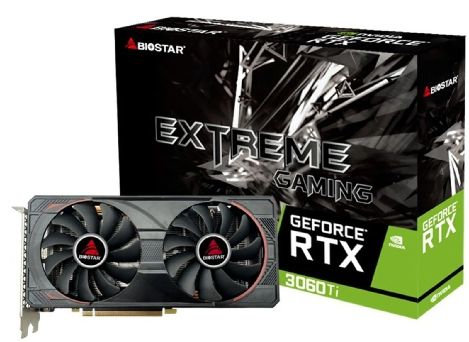 Karta graficzna NVIDIA GeForce RTX 3060 Ti 8GB - BIOSTAR — zdjęcie 1 z 4