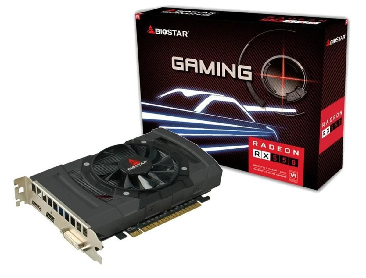Karta graficzna BIOSTAR Radeon RX 550 4GB GDDR5