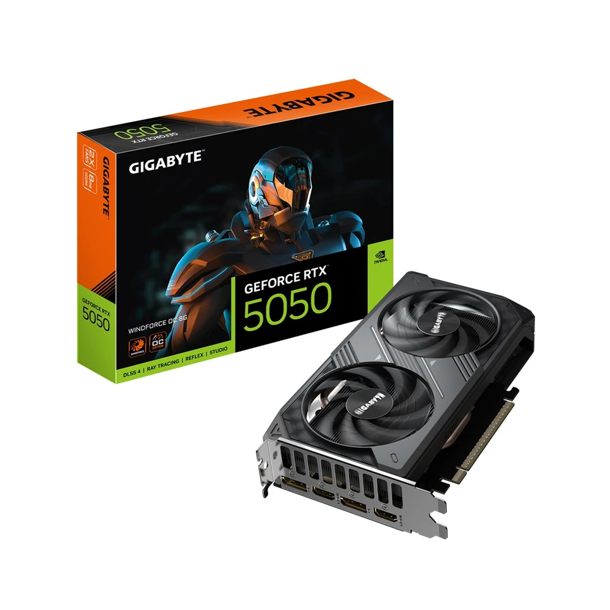 Karta graficzna Gigabyte GeForce RTX 5050 OC 8GB Windforce