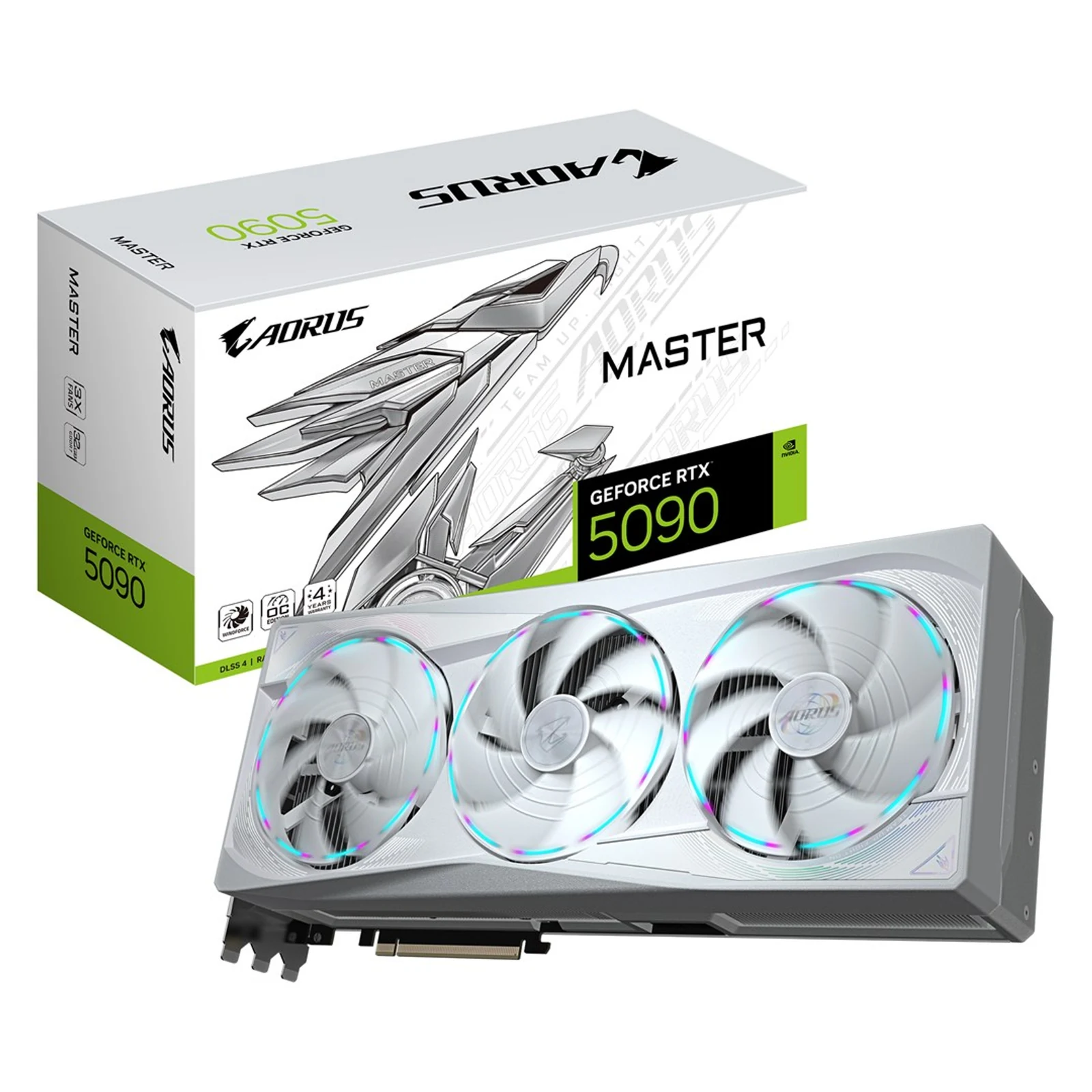 Karta graficzna Gigabyte GeForce RTX 5090 AORUS MASTER ICE 32GB — zdjęcie 1 z 8