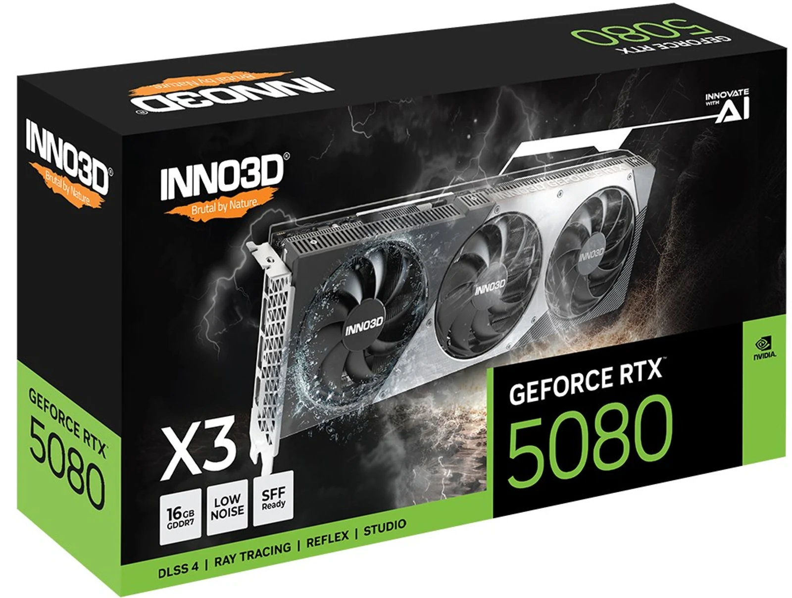 Karta graficzna INNO3D GeForce RTX 5080 X3 — zdjęcie 1 z 3