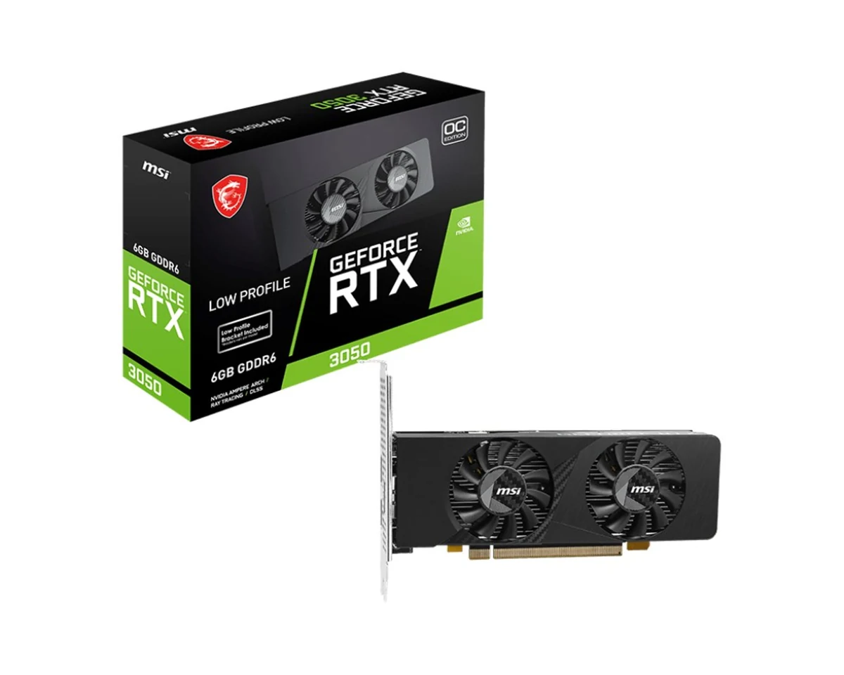Karta graficzna MSI GeForce RTX 3050 LP E 6G OC