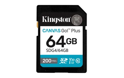 Karta pamięci Kingston Canvas Go Plus 64GB