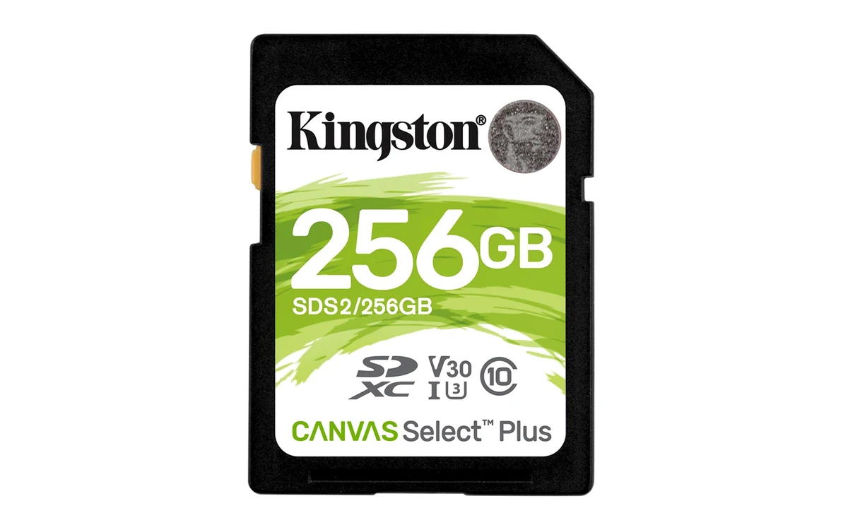 Karta pamięci Kingston Canvas Select Plus 256GB