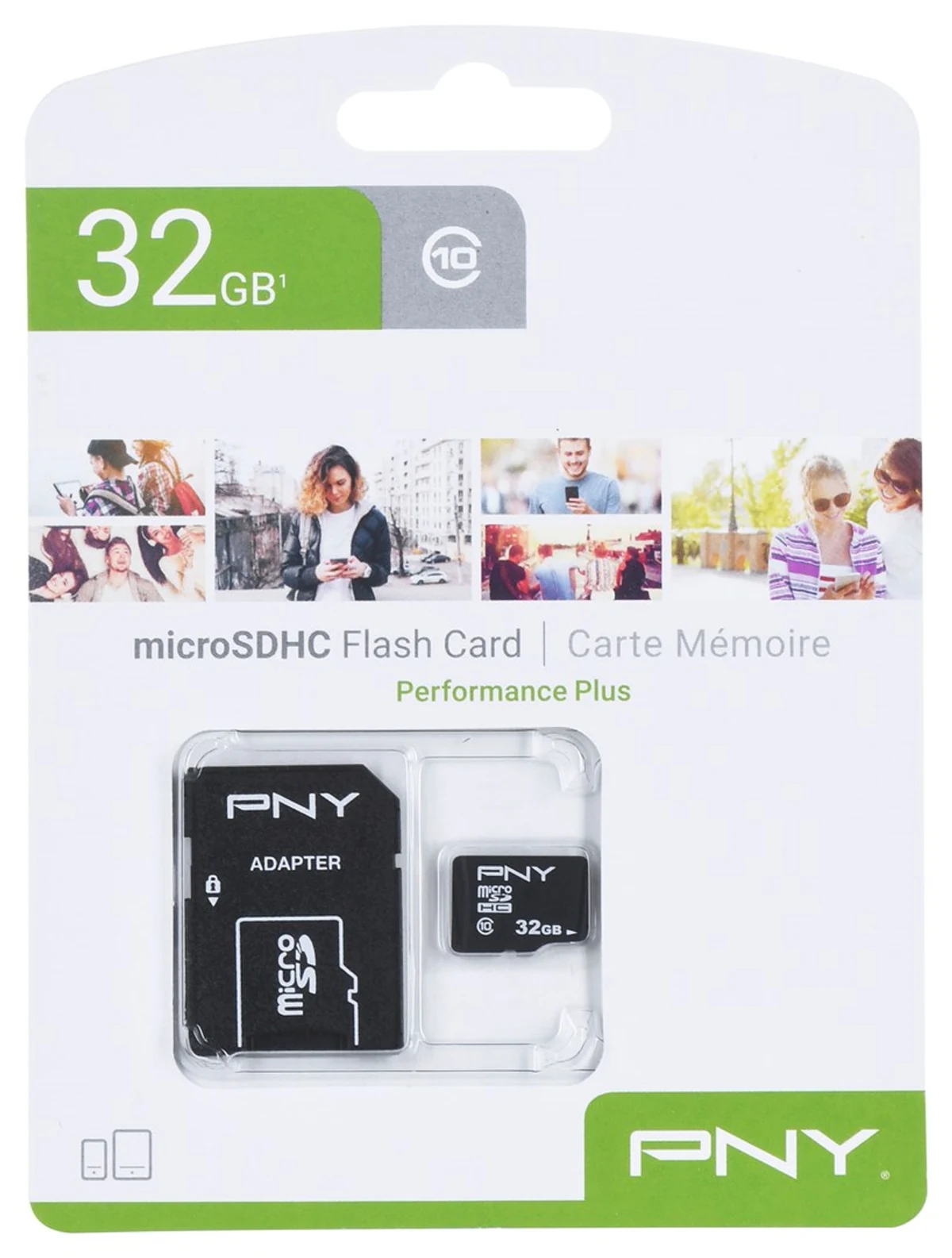 Karta PNY Performance Plus microSDHC
