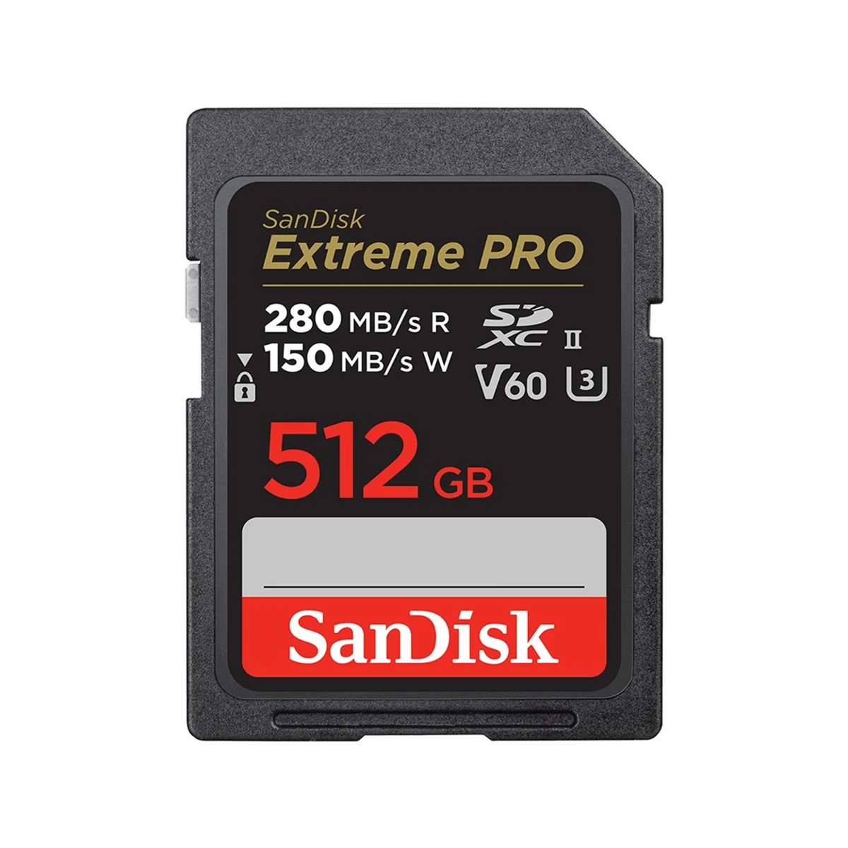 Karta pamięci SanDisk Extreme Pro SDXC 512GB 280/150 MB/s UHS-II V60
