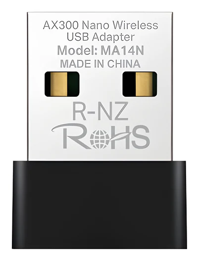 Karta sieciowa USB Mercusys MA14N, czarna