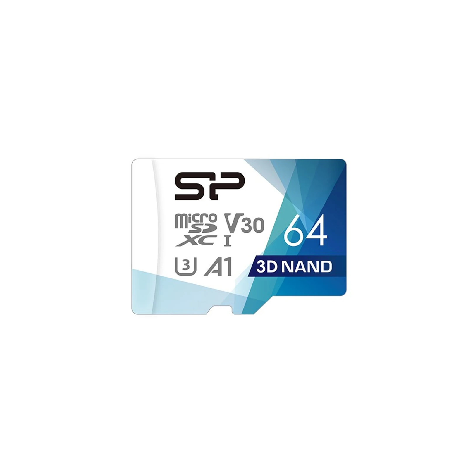 Karta microSDXC Silicon Power 64GB V30 UHS-I U3 A1 + Adapter — zdjęcie 1 z 2