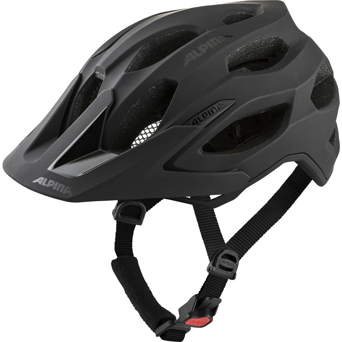 Kask rowerowy Alpina Carapax 2.0, czarny matowy