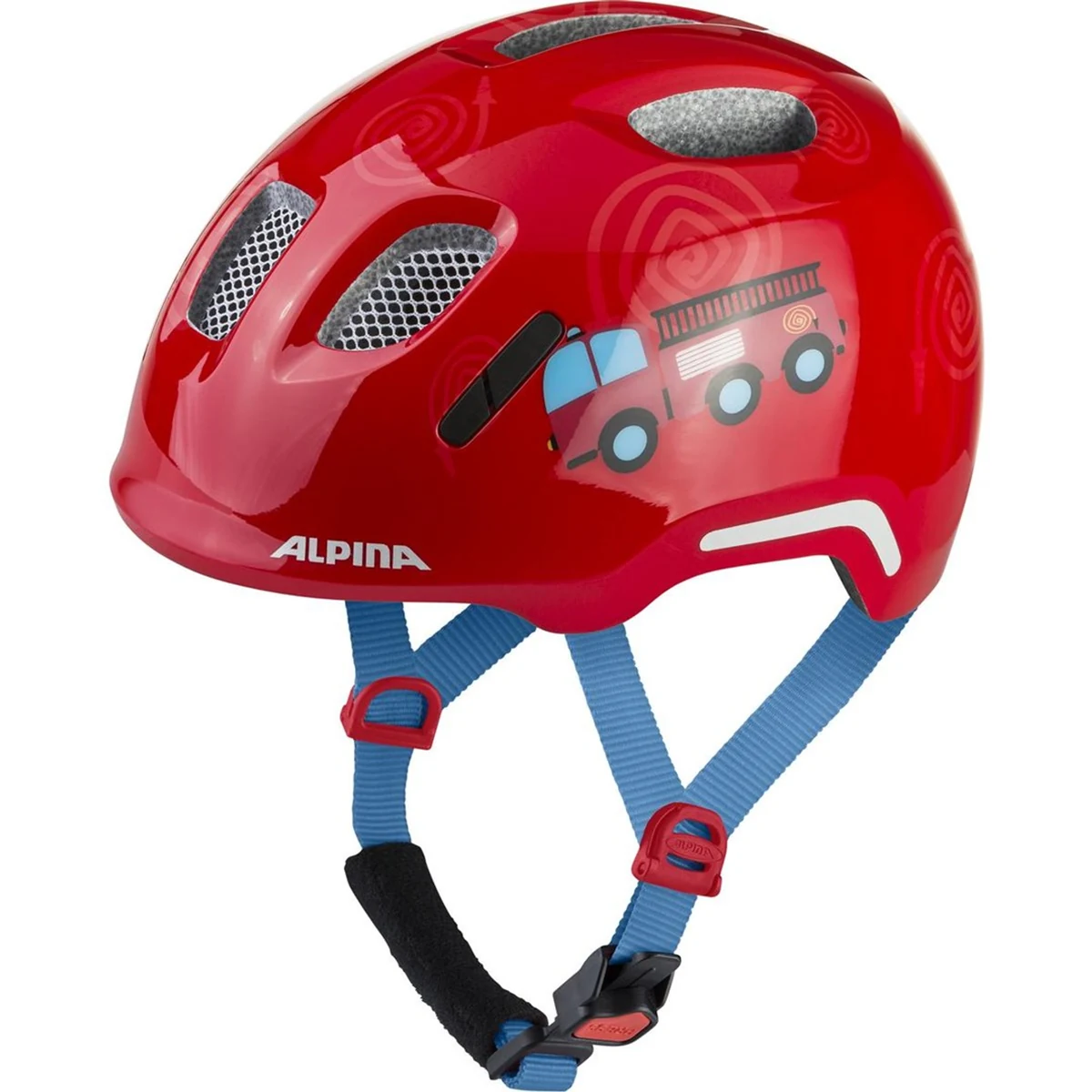 Kask rowerowy ALPINA XIMO 2 FLASH FIRE FIGHTER GLOSS