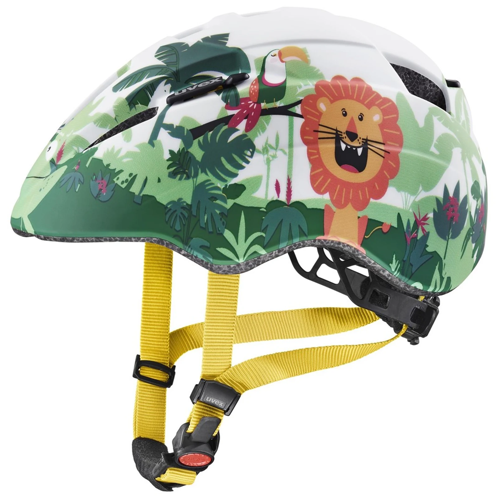 Kask rowerowy dziecięcy uvex kid 2 cc safari matt 46-52 — zdjęcie 1 z 8