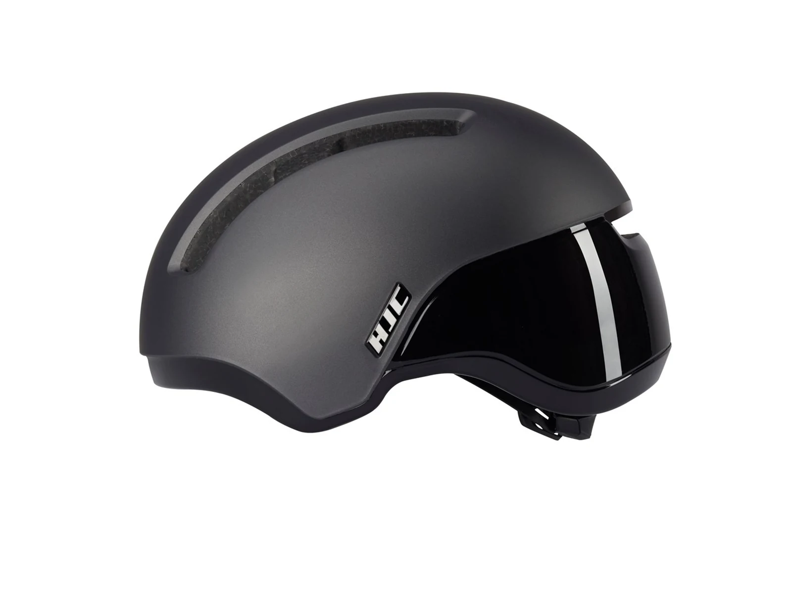 Kask Rowerowy HJC CALIDO Szaro-Czarny Mat S — zdjęcie 1 z 8