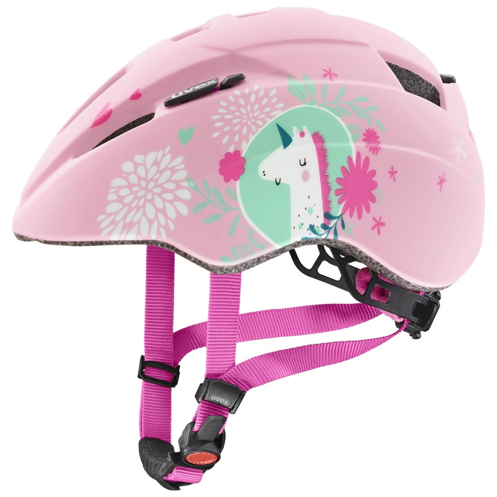 Kask rowerowy UVEX Kid 2 CC, pink unicorn — zdjęcie 1 z 7