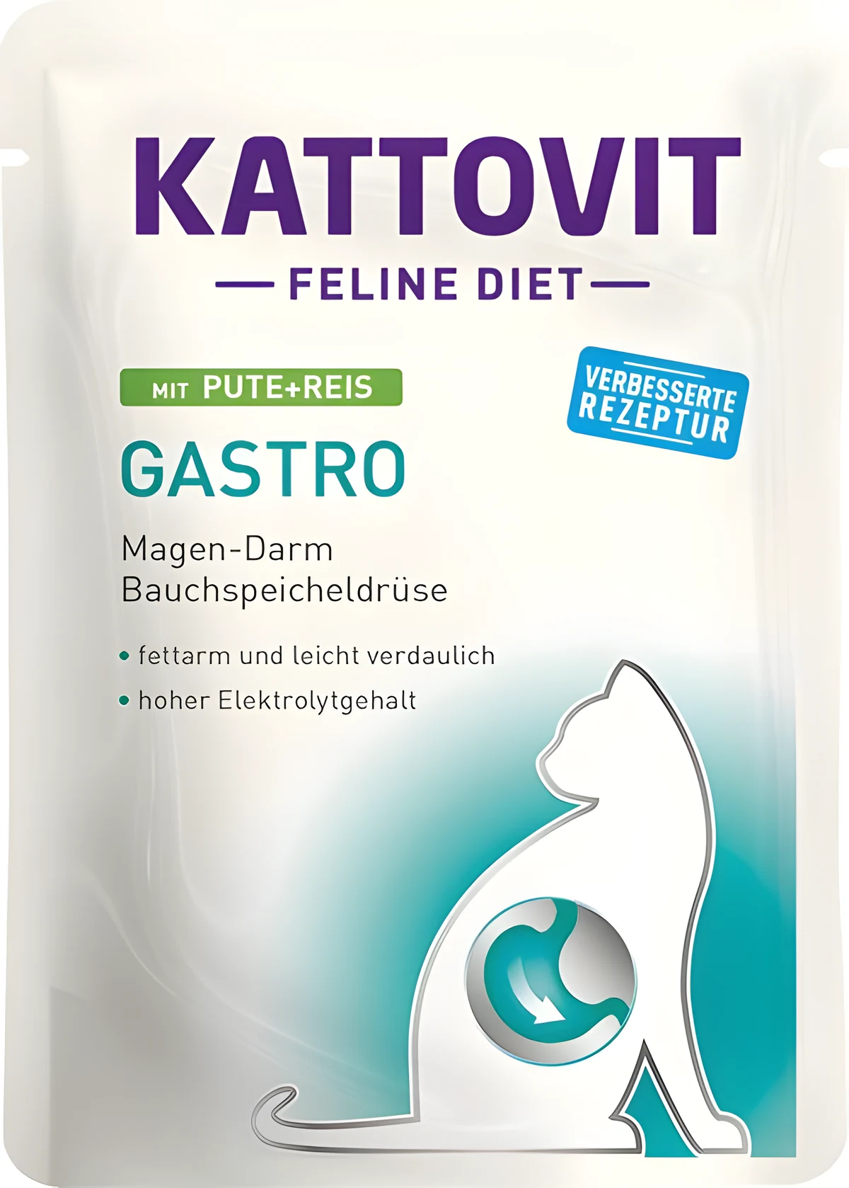 KATTOVIT GASTRO Indyk z ryżem 85g dla kota