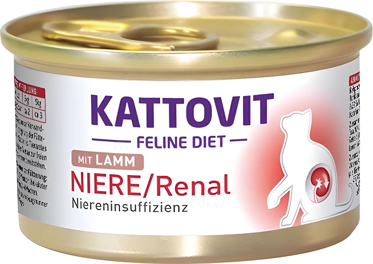 KATTOVIT NIERE/RENAL Feline Jagnięcina puszka 85g