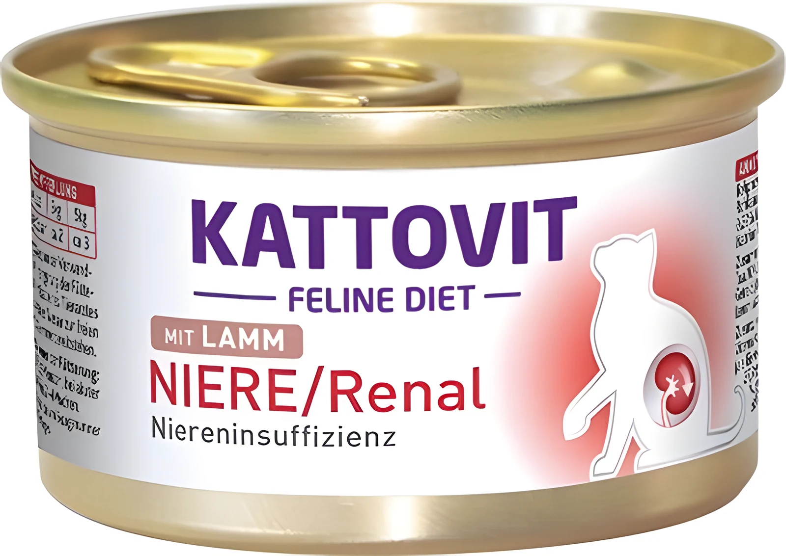 KATTOVIT NIERE/RENAL Feline Jagnięcina puszka 85g