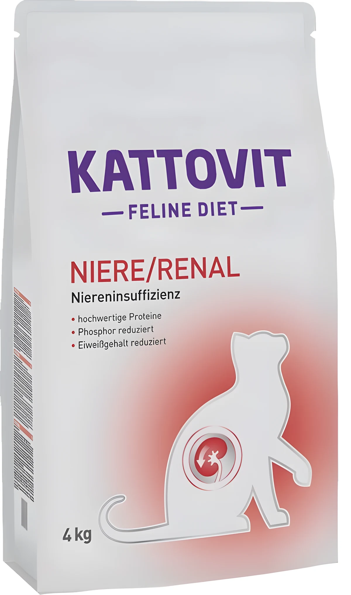 KATTOVIT Renal 4kg - Drób dla kotów 2-4,9kg