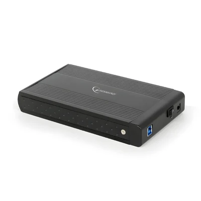 Kieszeń GEMBIRD EE3-U3S-3 3.5" USB 3.0 Aluminium Czarna