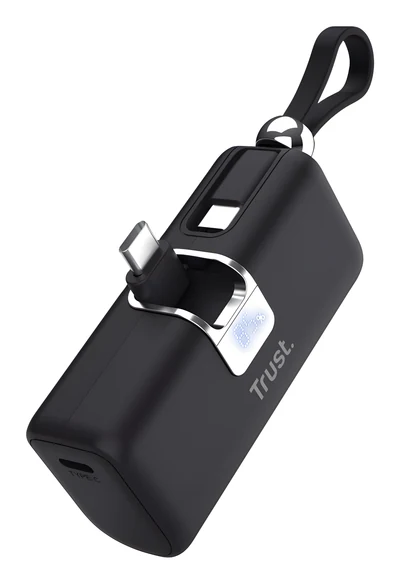 Powerbank TRUST Pacto 5000 mAh, czarny