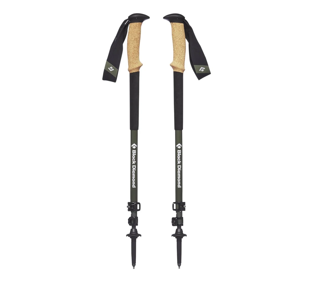 Kije trekkingowe Black Diamond Alpine Carbon Cork 63-130cm, tundra