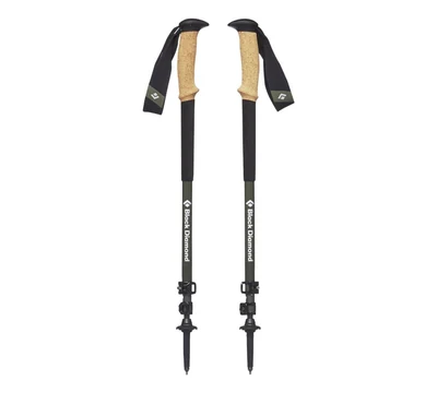 Kije trekkingowe Black Diamond Alpine Carbon Cork 63-130cm, tundra