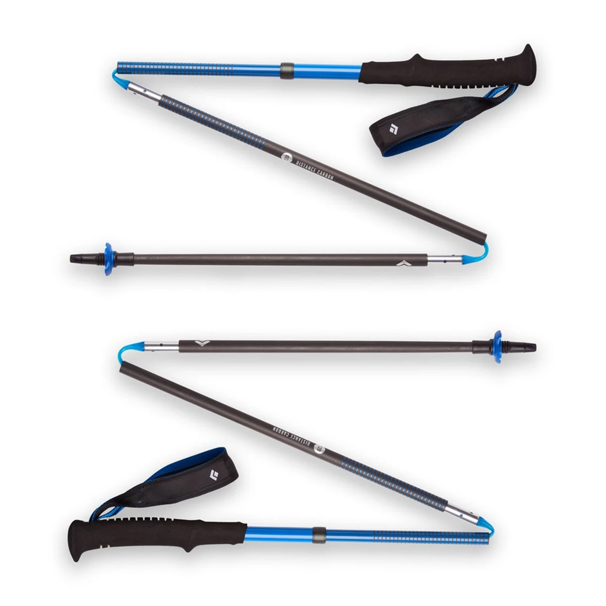 Kije trekkingowe Black Diamond Distance Carbon Z-Pole 110 cm