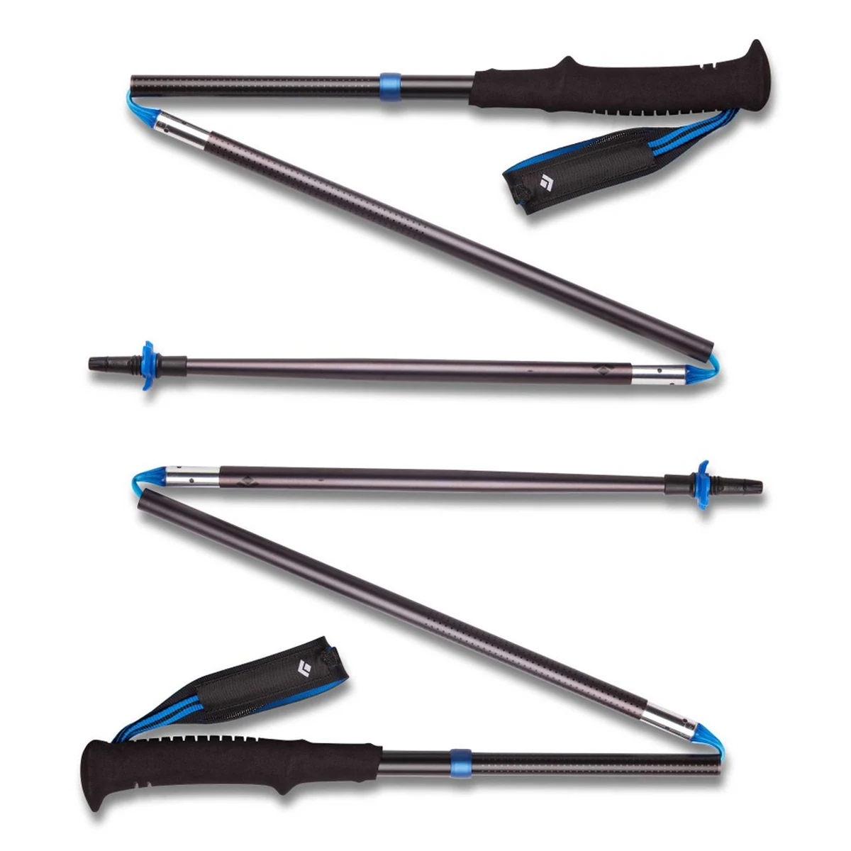 Kije Trekkingowe Black Diamond Distance Z-Pole Pewter 120cm
