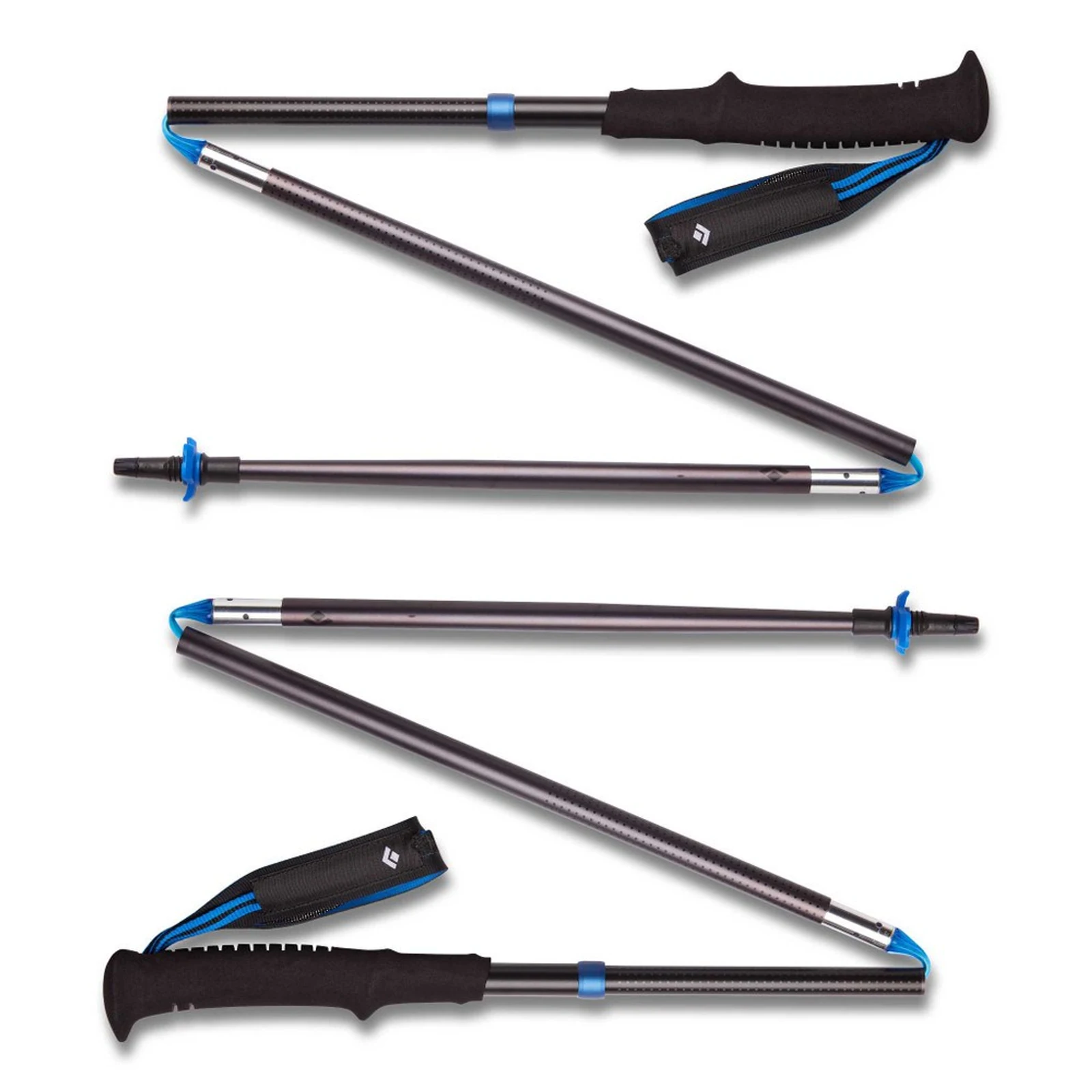 Kije Trekkingowe Black Diamond Distance Z-Pole Pewter 120cm — zdjęcie 1 z 3
