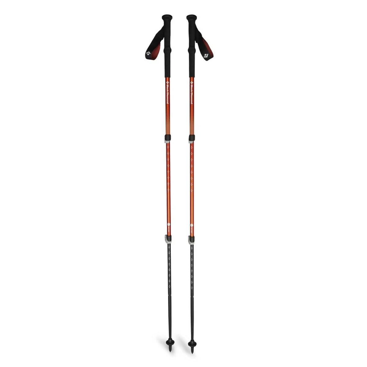 Kije trekkingowe Black Diamond Trail Back, kolor: palona sienna