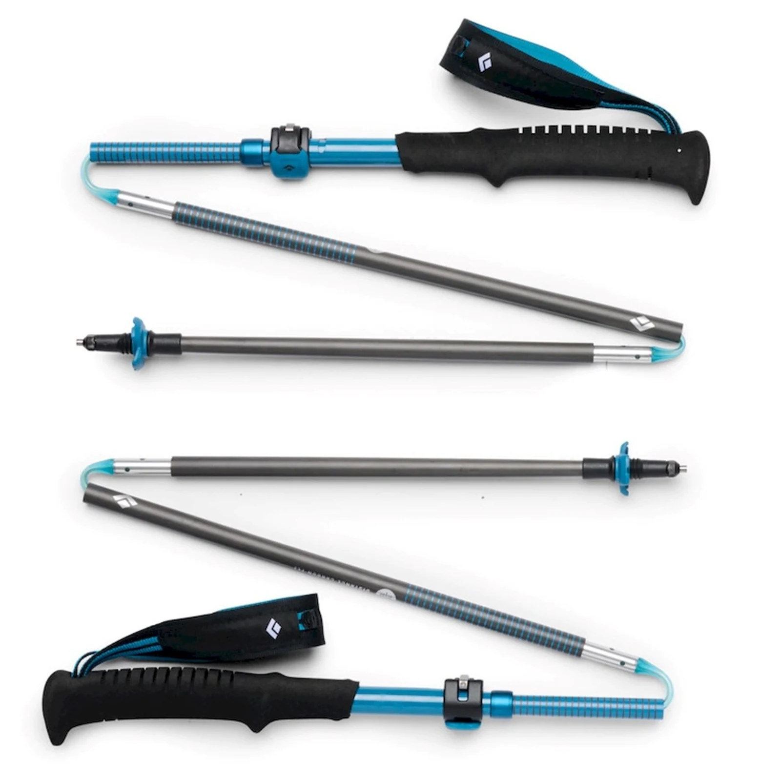Kije trekkingowe składane Black Diamond Distance Carbon FLZ 110-125cm, desert sky — zdjęcie 1 z 7