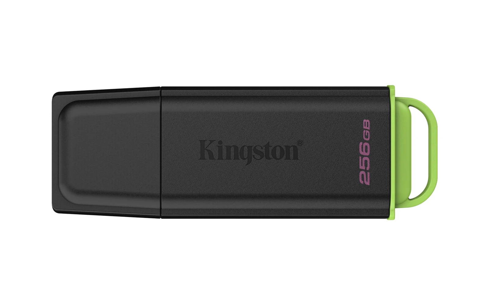 KINGSTON 256GB Portable USB 3.2 Gen 1 DataTraveler Exodia Black/Green — zdjęcie 1 z 8