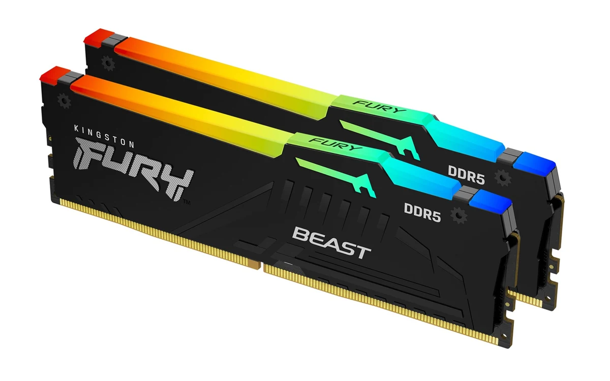 Kingston FURY Beast DDR5 Czarny RGB