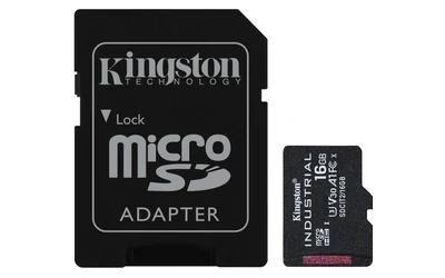 Karta microSDHC Kingston 16GB Industrial C10 A1 pSLC