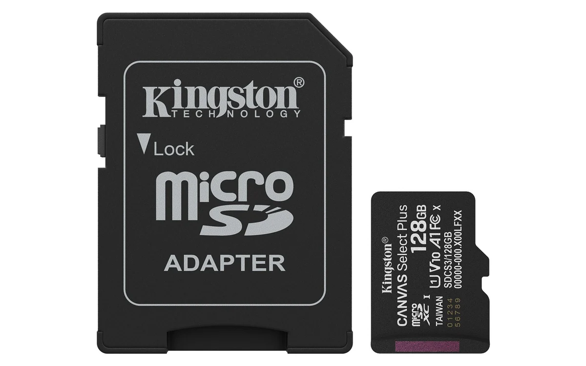 KINGSTON microSDXC Canvas Select Plus 3