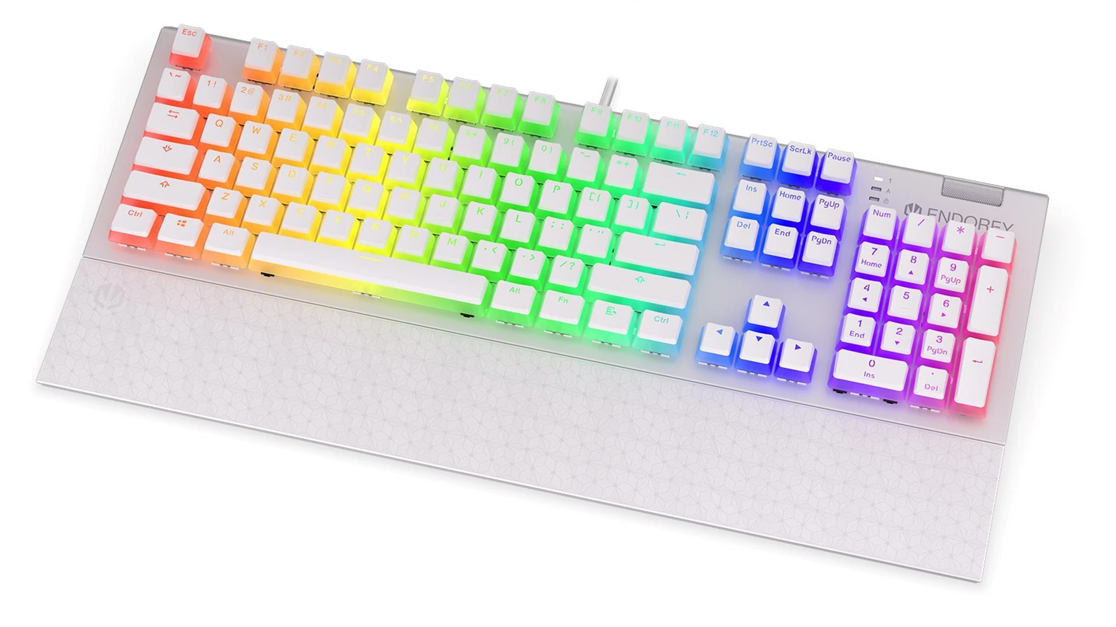 Klawiatura gamingowa Endorfy Omnis Pudding Onyx White Red RGB — zdjęcie 1 z 8